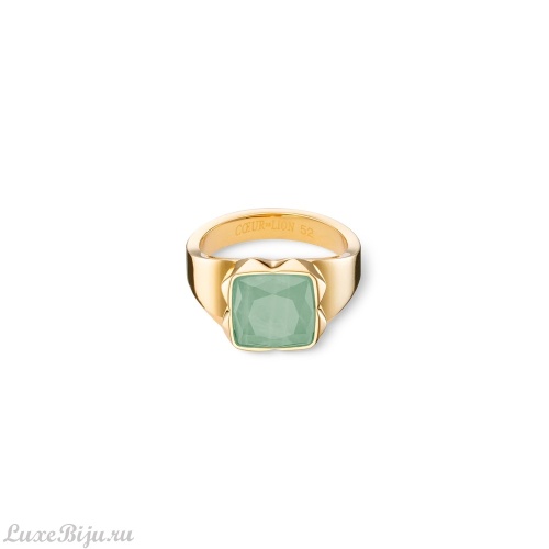 Кольцо Coeur de Lion Green-Gold, 1200/40-0516 60